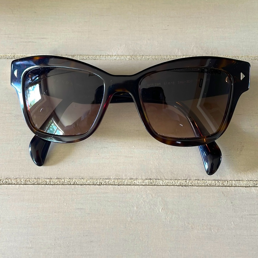 🚛📦Free Shipping! PRADA Tortoise Shell Sunglasses